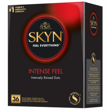 Презервативи безлатексні SKYN Intense Feel з точковим рельєфом, 36 шт SK16 фото
