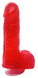 Крафтове мило-член із присоскою Чистий Кайф Red size S натуральне SO4800 фото 1