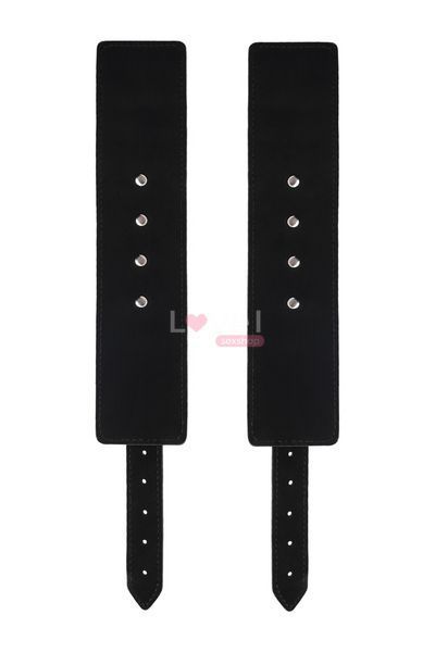 Наручники кожаные Anonymo Ankle Cuffs 0153, Black 661100310153 фото