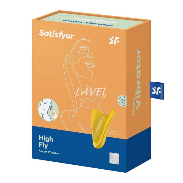 Вибратор на палец Satisfyer High Fly Yellow SO4650 фото