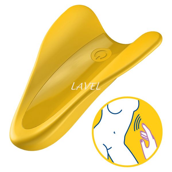 Вибратор на палец Satisfyer High Fly Yellow SO4650 фото