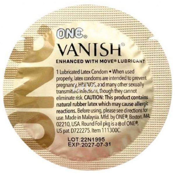 Презерватив - One Vanish Hyperthin, 1шт ON221995 фото