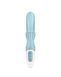 Вібратор-кролик Satisfyer Love Me Blue, гнучкий, відросток з потрійним кінчиком SO7779 фото 4