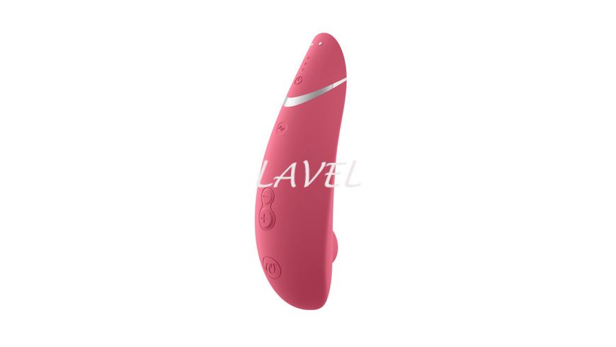 Вакуумний кліторальний стимулятор Womanizer Premium 2 - Raspberry, функції Autopilot та Smart Silenc SO8753 фото