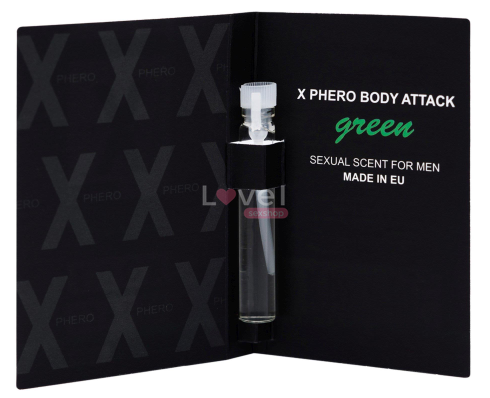 Парфюм мужской с феромонами - X-Phero Men Green, 1 мл 79140040595 фото