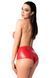 Шорти Noir Handmade F356 Red powerwetlook shorts - S SX2124 фото 4