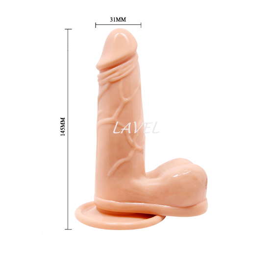 Вибратор - Barbara Genie Vibrator Flesh, 14,5 см 6603BW0764 фото