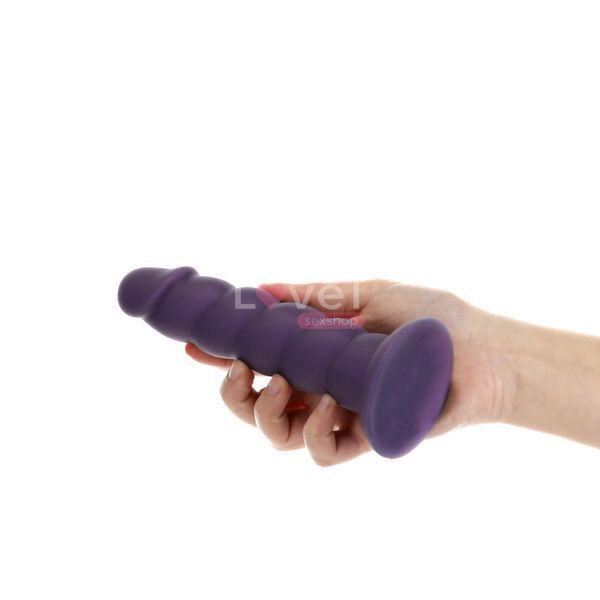 Фалоімітатор Fantasy by Addiction Unicorn Dildo 7&rdquo; Purple, віброкуля в подарунок SX3159 фото
