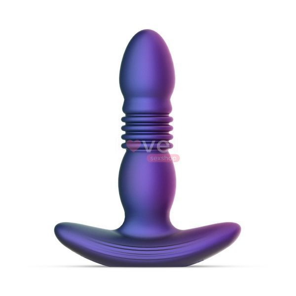 Анальна пробка з вібрацією та пульсацією Hueman - Supernova Thrusting Buttplug SX3891 фото