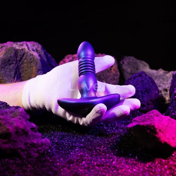 Анальна пробка з вібрацією та пульсацією Hueman - Supernova Thrusting Buttplug SX3891 фото