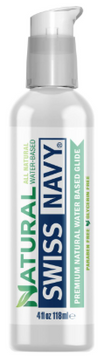 Лубрикант на водній основі Swiss Navy NATURAL All Natural, 118 мл, для чутливої ​​шкіри SX0584 фото