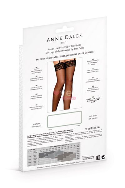 Панчохи Anne De Ales BRUNA T1 Black SO4703 фото