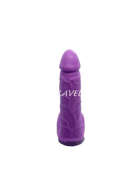 Крафтовое мыло-член с присоской Чистый Кайф Violet size S натуральное SO4802 фото