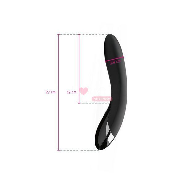 Вібратор з електростимуляцією Mystim Electric Eric eStim Black, міостимулятор SO2987 фото