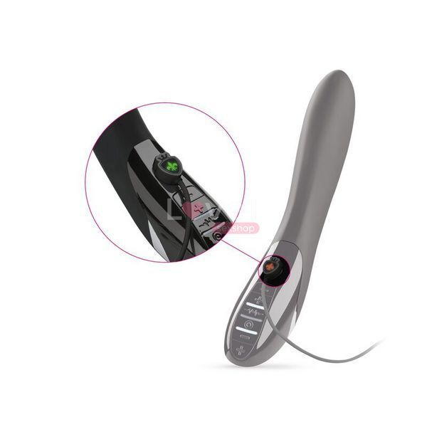 Вібратор з електростимуляцією Mystim Electric Eric eStim Black, міостимулятор SO2987 фото