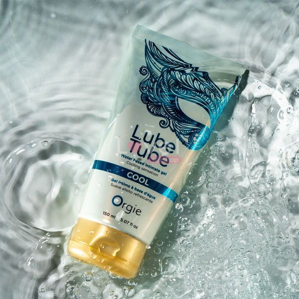 Лубрикант на водній основі Orgie Lube Tube Cool, 150 мл, з охолоджувальним ефектом, без запаху SX1521 фото