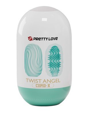 Мастурбатор яйцо Pretty Love Twist Angel Cupid X Egg Blue 6603BI1210 фото