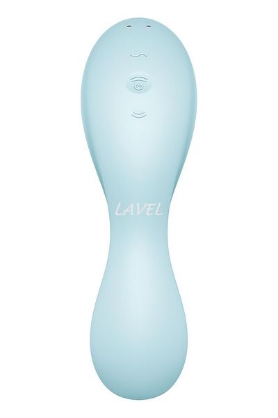 Вакуумний смарт-стимулятор із вібрацією Satisfyer Curvy Trinity 5 (Blue), керування зі смартфона SO6726 фото