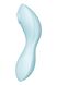 Вакуумный смарт-стимулятор с вибрацией Satisfyer Curvy Trinity 5 (Blue), управление со смартфона SO6726 фото 4