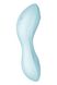 Вакуумный смарт-стимулятор с вибрацией Satisfyer Curvy Trinity 5 (Blue), управление со смартфона SO6726 фото 5