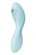 Вакуумний смарт-стимулятор із вібрацією Satisfyer Curvy Trinity 5 (Blue), керування зі смартфона SO6726 фото 3