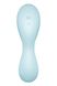 Вакуумный смарт-стимулятор с вибрацией Satisfyer Curvy Trinity 5 (Blue), управление со смартфона SO6726 фото 6