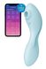 Вакуумный смарт-стимулятор с вибрацией Satisfyer Curvy Trinity 5 (Blue), управление со смартфона SO6726 фото 1