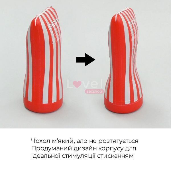 Мастурбатор Tenga Soft Case Cup (м&rsquo;яка подушечка) Strong стискуваний SO4554 фото