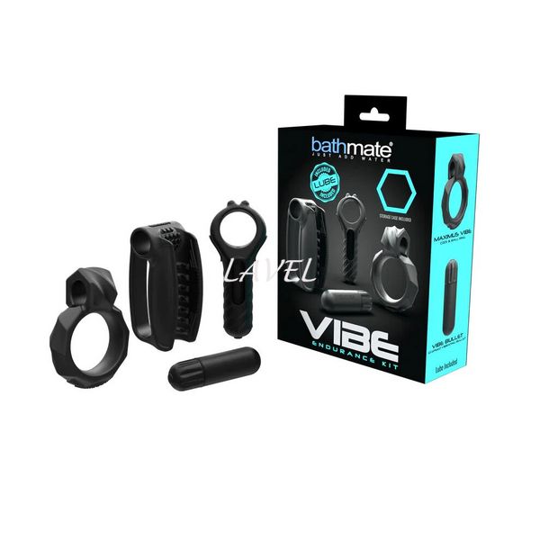 Вибронабор Bathmate Vibe Endurance Kit, 3 игрушки + вибропуля + лубрикант 93 мл SO9623 фото