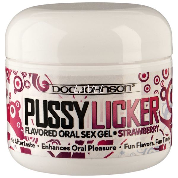 Вкусный гель для кунилингуса Doc Johnson Pussy Licker Strawberry (56 г) SO3490 фото