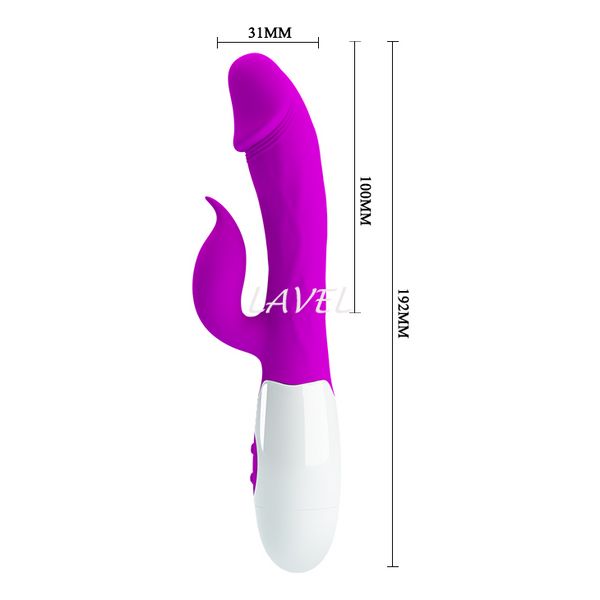 Hi-tech вібратор - Pretty Love Peter Vibrator Purple 6603BI0722 фото