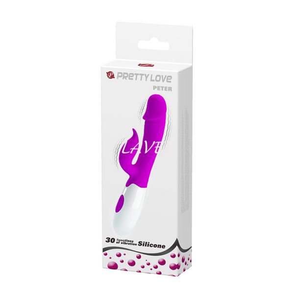 Hi-tech вібратор - Pretty Love Peter Vibrator Purple 6603BI0722 фото