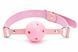 Воздухопроницаемый кляп Plastic Pink SKN-C057 фото 1