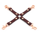 Кожаная крестовина Liebe Seele Wine Red Hogtie SO9459 фото 1