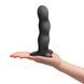 Фалоімітатор Fun Factory BOUNCER Black, кульки всередині, ефект вібрації, діаметр 3,9 см SX3676 фото 5