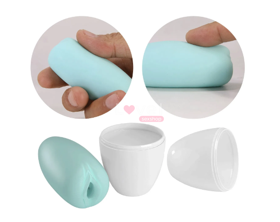 Мастурбатор яйцо Pretty Love CATHERINE - Caspar Blue BI-014832-4-1 фото