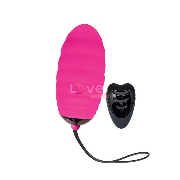Віброяйце Adrien Lastic Ocean Breeze 2.0 Pink, пульт ДК, дуже потужний мотор, 10 віброрежимів SO7028 фото