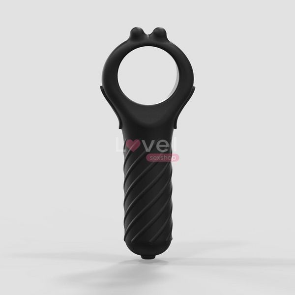 Эрекционное кольцо с вибропулей Bathmate Vibe Edge, перезаряжаемое, 10 режимов SO7503 фото