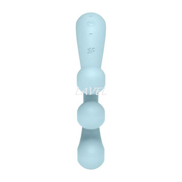 Универсальный вибратор Satisfyer Tri Ball 2, 3 мотора, гнется SO7784 фото