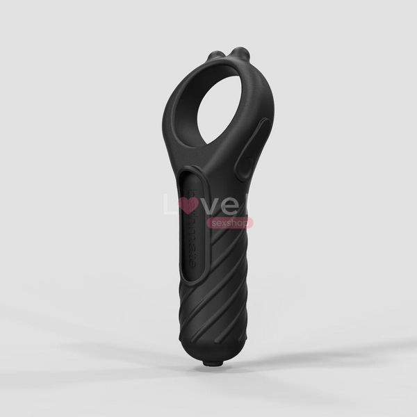 Эрекционное кольцо с вибропулей Bathmate Vibe Edge, перезаряжаемое, 10 режимов SO7503 фото