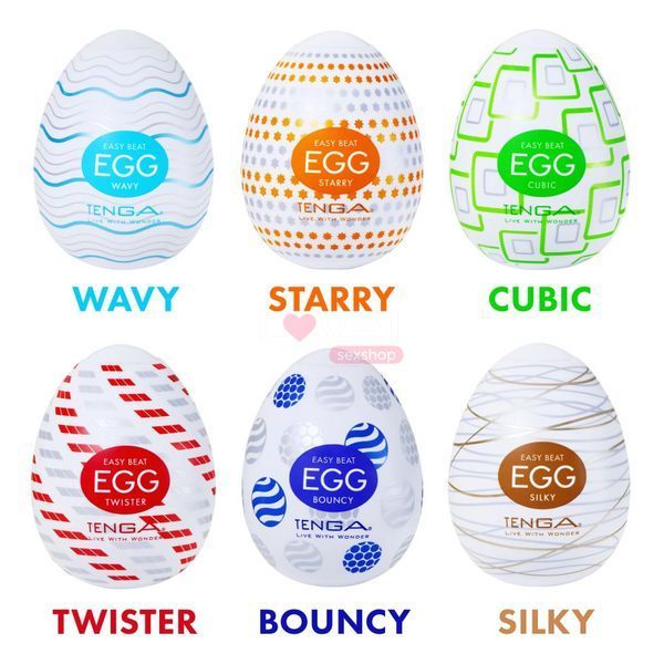 Мастурбатор-яйце Tenga Egg Cubic SX4019 фото