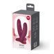 Подвійний фалоімітатор Fun Factory RYDE Wine Red, гнучкі стовбури, присоска SX3657 фото 6