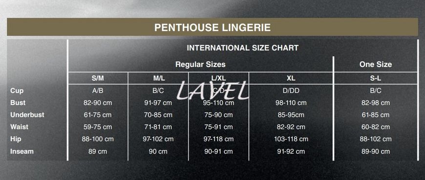 Ролевой костюм “Французская горничная” Penthouse - Teaser Black L/XL SO5303 фото