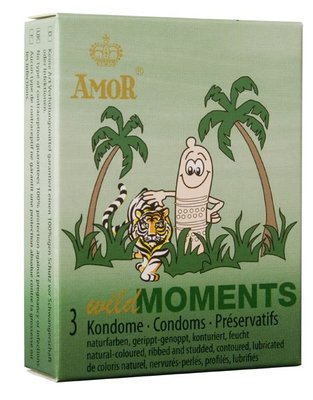 Презервативи - Amor Wild Moments, 3шт 8115050225 фото