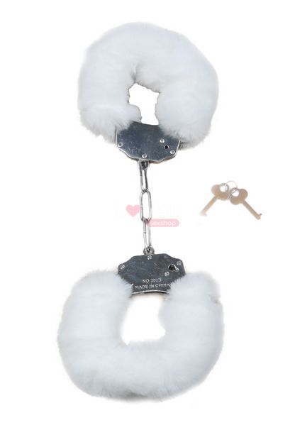 Наручники Fetish Boss Series Furry Cuffs White LAV2000015 фото