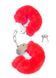 Наручники Fetish Boss Series Furry Cuffs Red 99259 фото 1