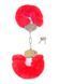 Наручники Fetish Boss Series Furry Cuffs Red 99259 фото 3