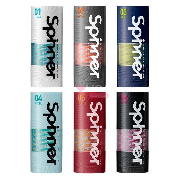 Мастурбатор Tenga Spinner 04 Pixel Cool Edition с упругой стимулирующей спиралью внутри SO5127 фото