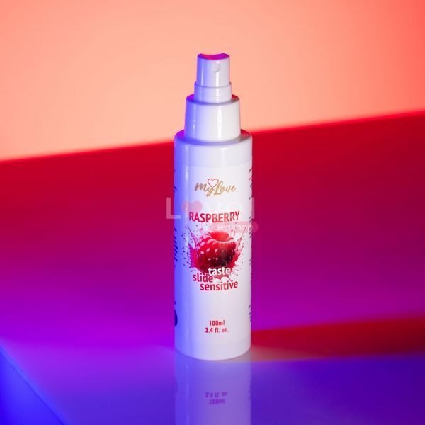 Смачний гель-лубрикант MyLove Taste-Slide Sensitive Raspberry, 100 мл 725300101-4648 фото