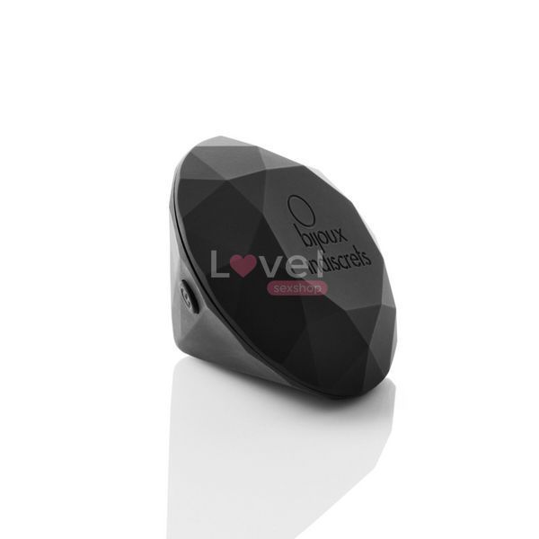 Вібромасажер діамант Bijoux Indiscrets - Twenty One Black, стильний аксесуар для дамської сумочки SX3247 фото